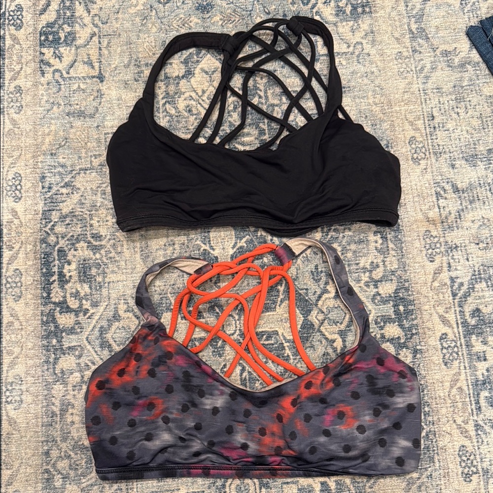 Bundle Lululemon Athletica Free To Be Wild Bras